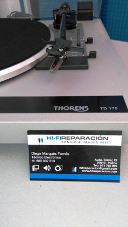 Reparación tocadiscos Thorens